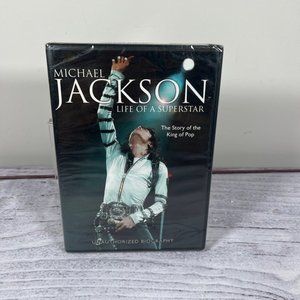 Michael Jackson Life of a Superstar DVD Movie Factory Seales Brand New